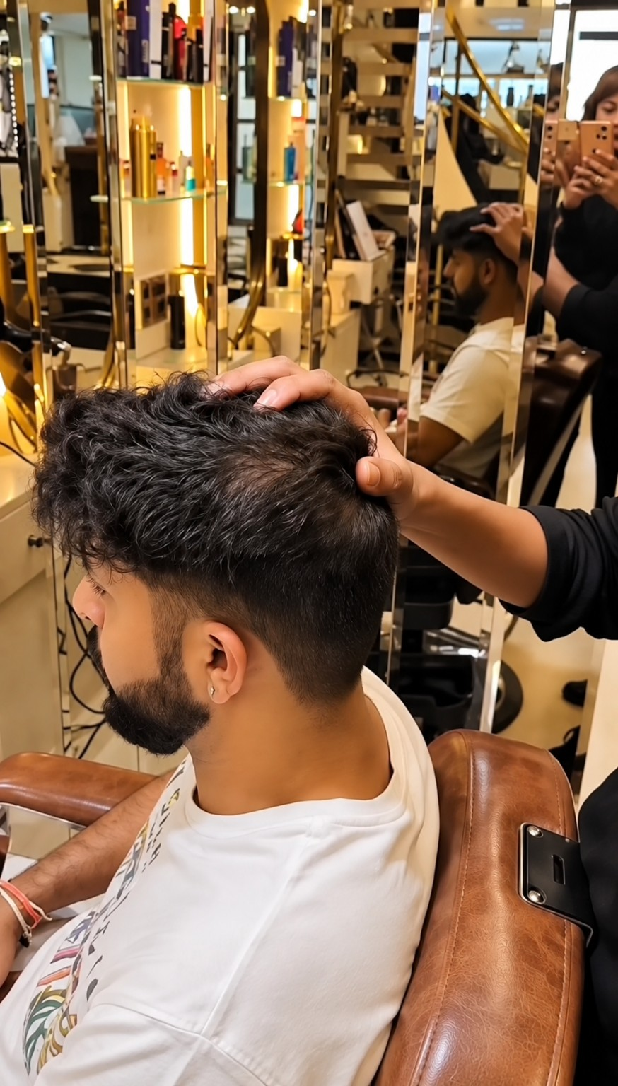 Fresh haircut at Laséa Salon